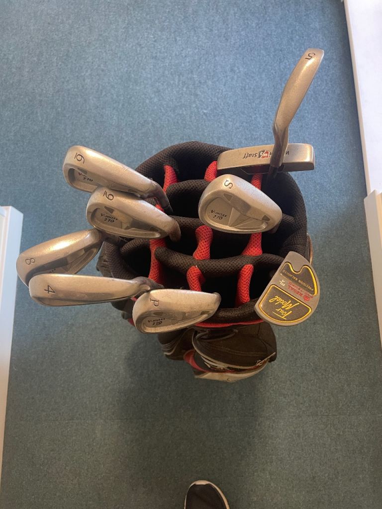 Golf Clubs & Bag