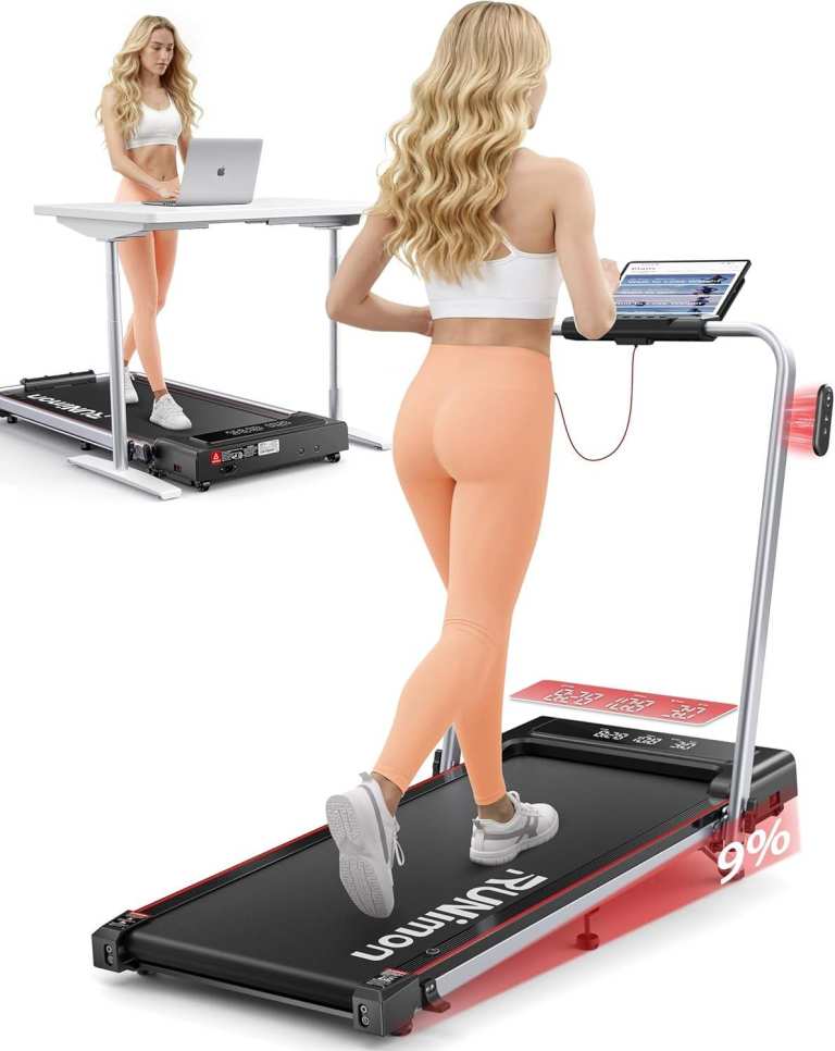 6 in 1 Folding Treadmill with 9% Incline - RUNIMON