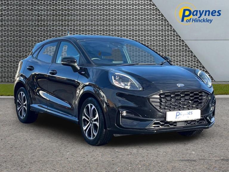 2023 Ford Puma ST-Line 5 Dr 1.0L 125PS mHEV 6 Spd Agate Black 1 OWNER FORD HIST
