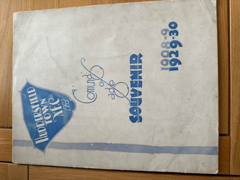 Huddersfield Town - Coming of Age Souvenir - 1929-30