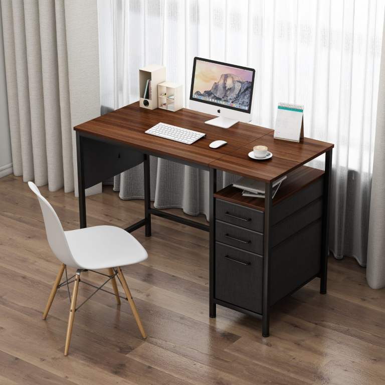Desk with drawers 