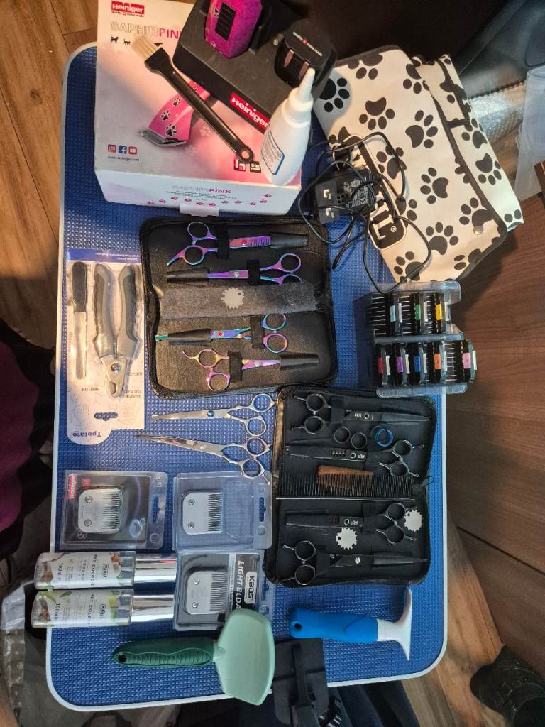 Full dog grooming equipment for sale