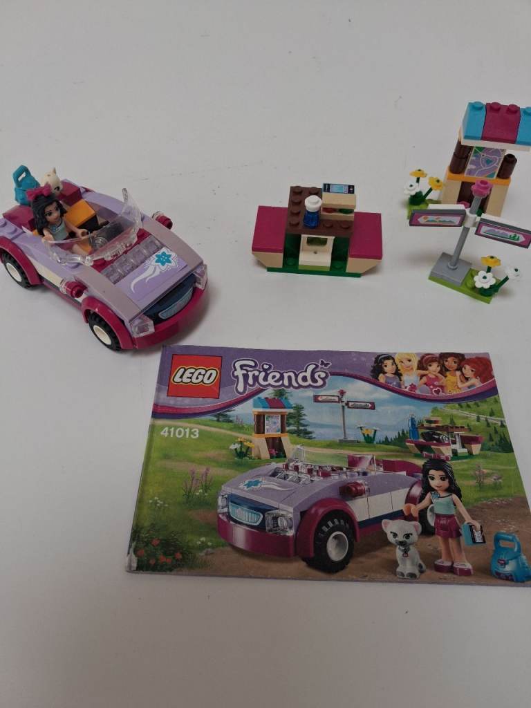 LEGO Friends 41013 Emma's Sportscar Set with Instructions