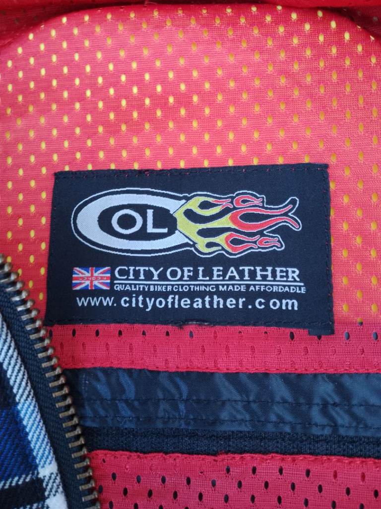 Men's biker jacket, 3xl