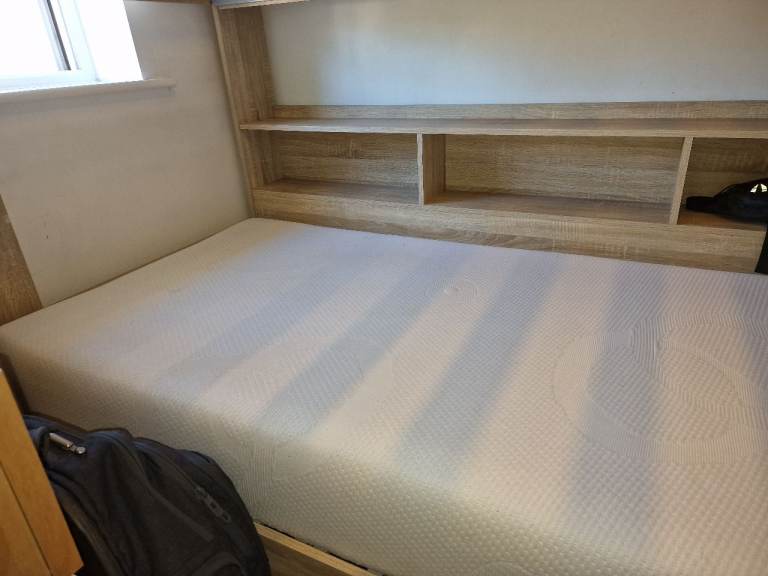 Wooden Kids Storage Bunk Bed Frame - 3ft Single