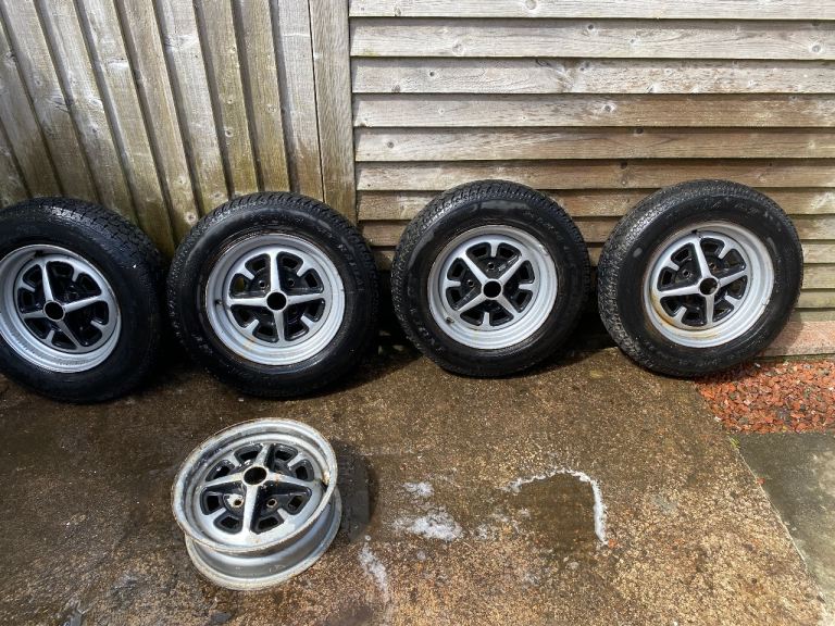 5 MG rostyle steel wheels