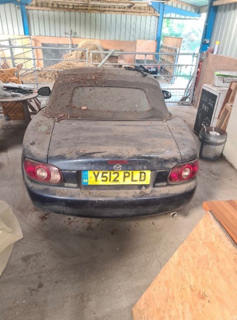 Barn Find Project Mazda MX5 1.8i Sport 