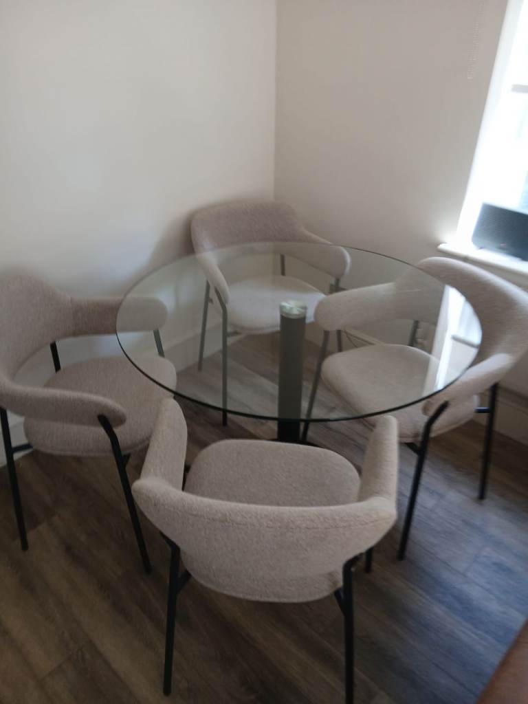 BRAND NEW John Lewis dining table and 4 chairs