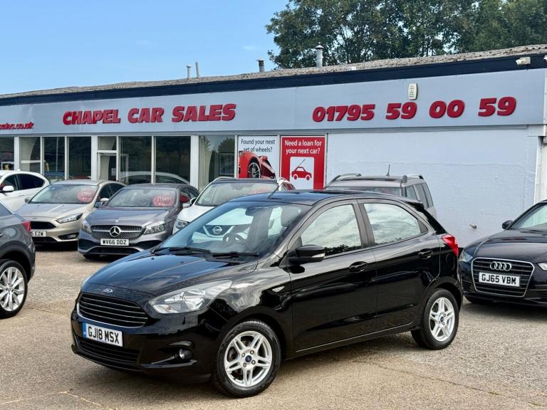 2018 Ford Ka+ 1.2 Ti-VCT Zetec Euro 6 5dr HATCHBACK Petrol Manual