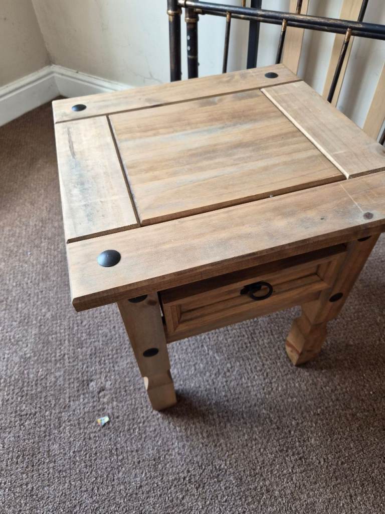 2 mexican bedroom side tables