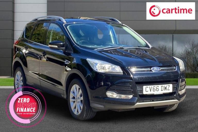 2016 66 FORD KUGA 2.0 TDCI TITANIUM SUV 5DR DIESEL MANUAL 2WD EURO 6 (S/S) (150 