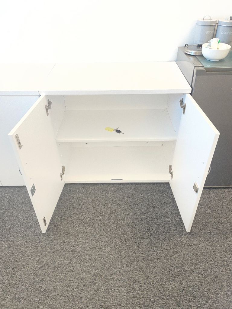 Commerce II Lockable Office Cabinets Furniture Cupboard (RRP £230) Two Available