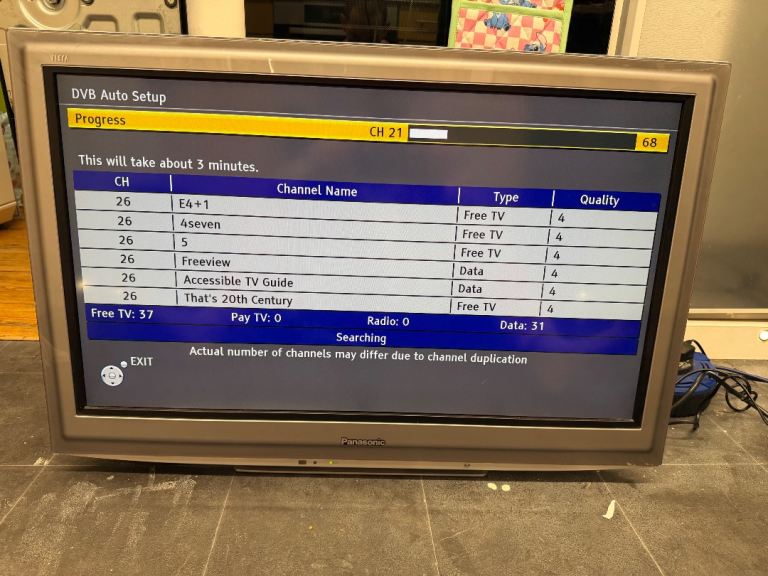 Panasonic 32” led tv