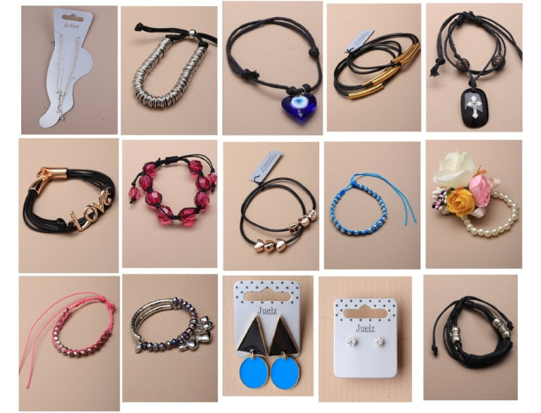 Wholesale Joblot of 40 assorted pieces of jewellery, 1 of each item - Joblot 37