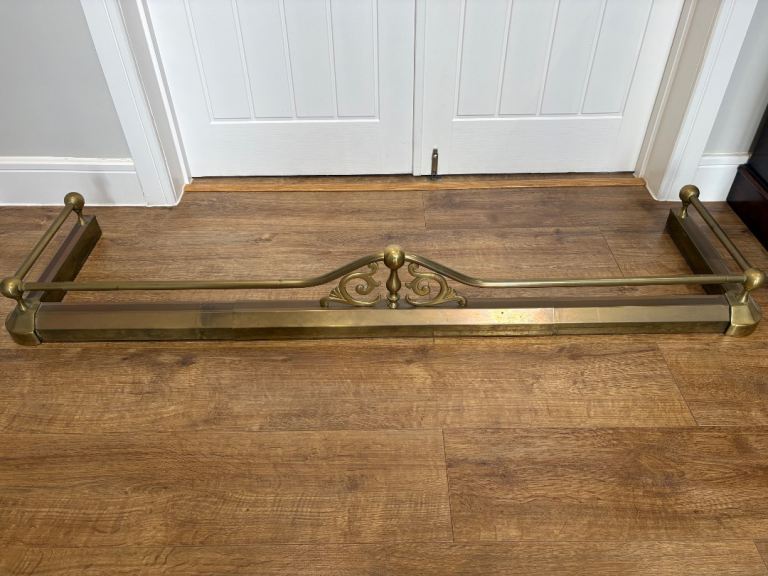 Brass fire fender