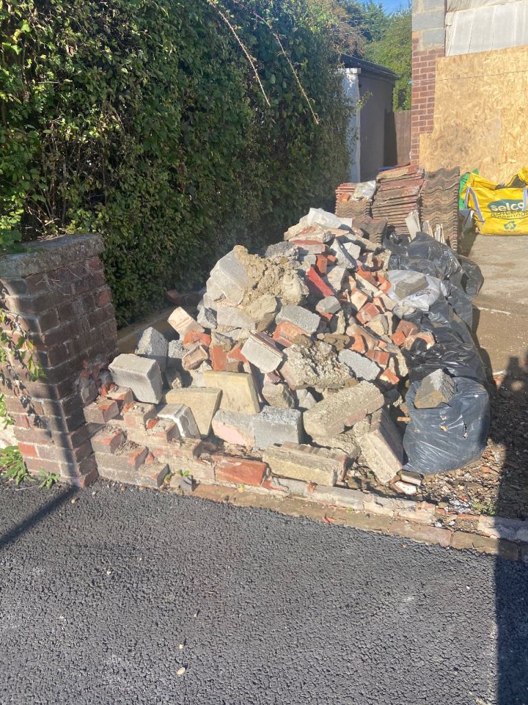 Free rubble