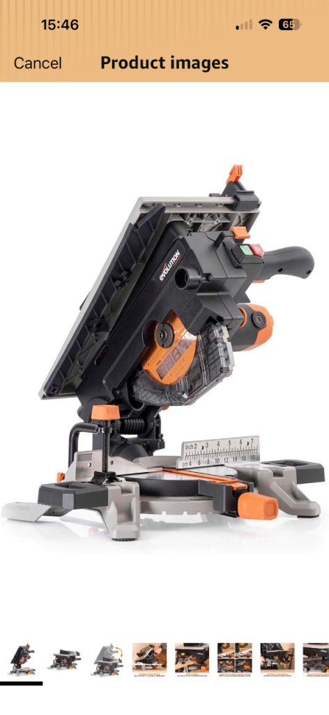 Evolution Power Tools R210MTS-G2 Convertible Mitre/Table Saw