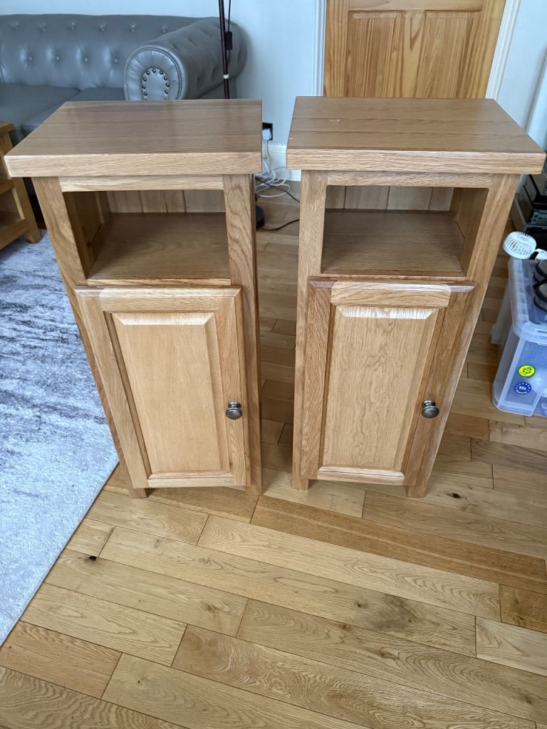 TV side and four side cabinets 