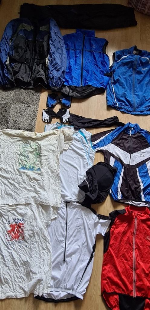 CYCLING CLOTHING JOB LOT...