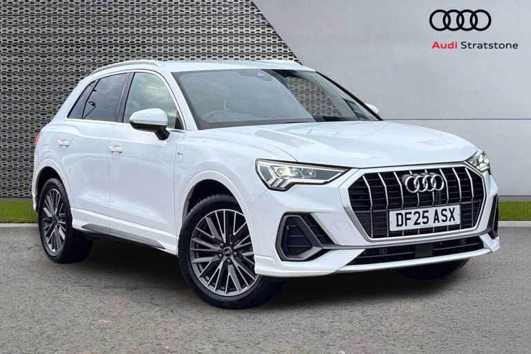 2025 Audi Q3 35 TFSI S Line 5dr S Tronic [Leather] SUV Petrol Automatic