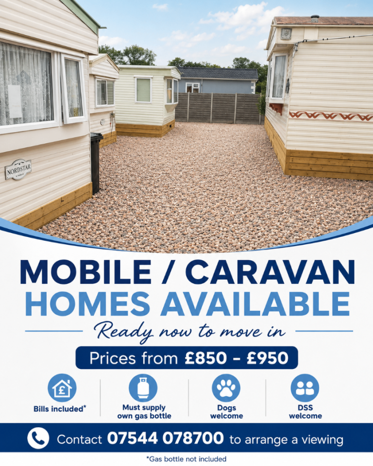 Caravan/static home