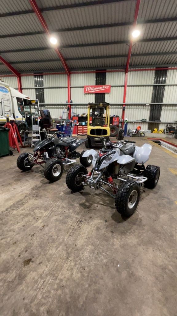 Polaris predator 500&Yamaha 450 quad 