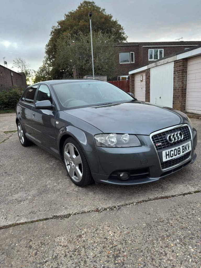 Audi, A3, S Line, Hatchback, 2008, Manual, 1968 (cc), 5 doors