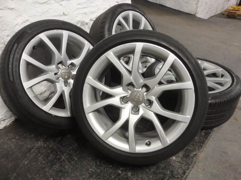 GENUINE AUDI 18 INCH ALLOY WHEELS 5x112 AUDI ALLOY WHEELS 18 INCH