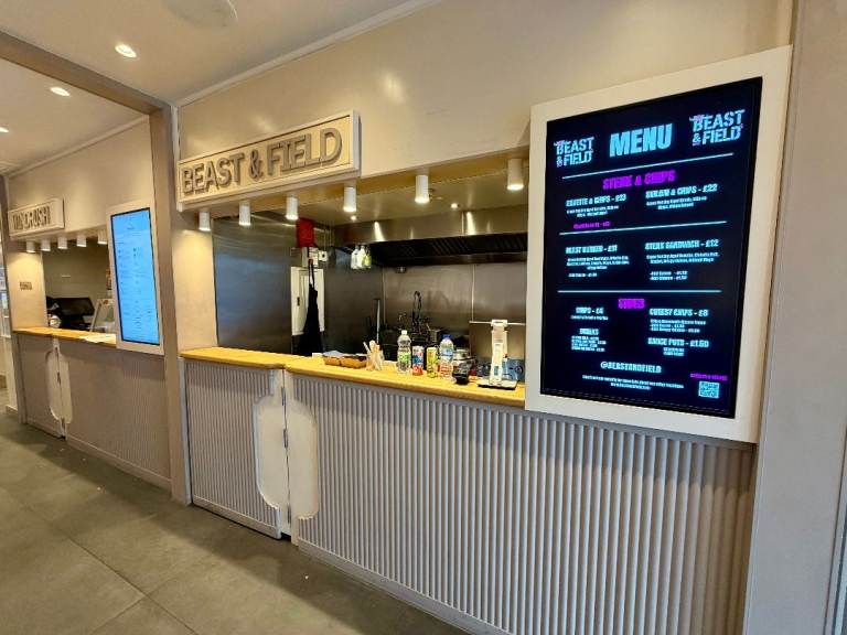 Street Food Kitchen to Rent — MARK•T Ladbroke Grove W10 — Extraction, Gas, Seating & Delivery Ready