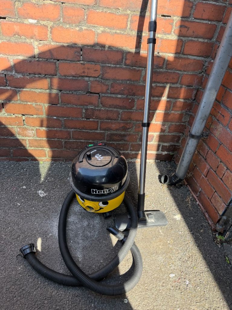 Henry Vacuum Cleaner - Yellow, Good Condition