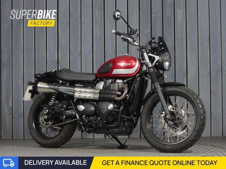 2017 17 TRIUMPH STREET SCRAMBLER 900