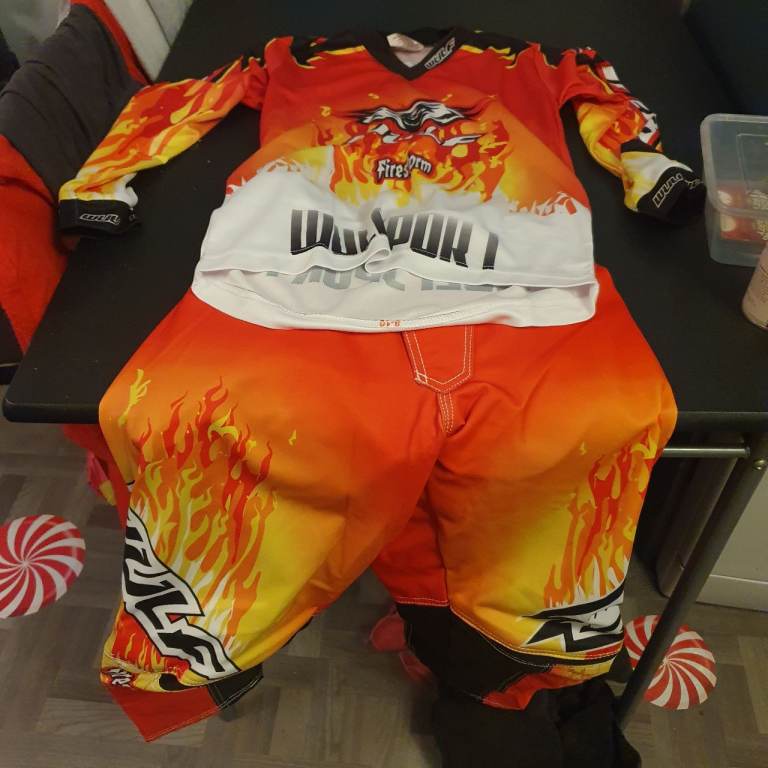 Chids moto suit 