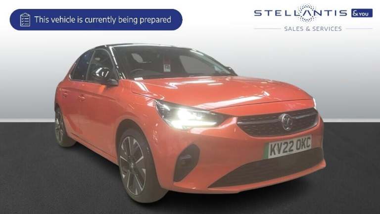 2022 Vauxhall Corsa 100kW Elite Premium 50kWh 5dr Auto [11kWCh] HATCHBACK ELECTRIC Automatic