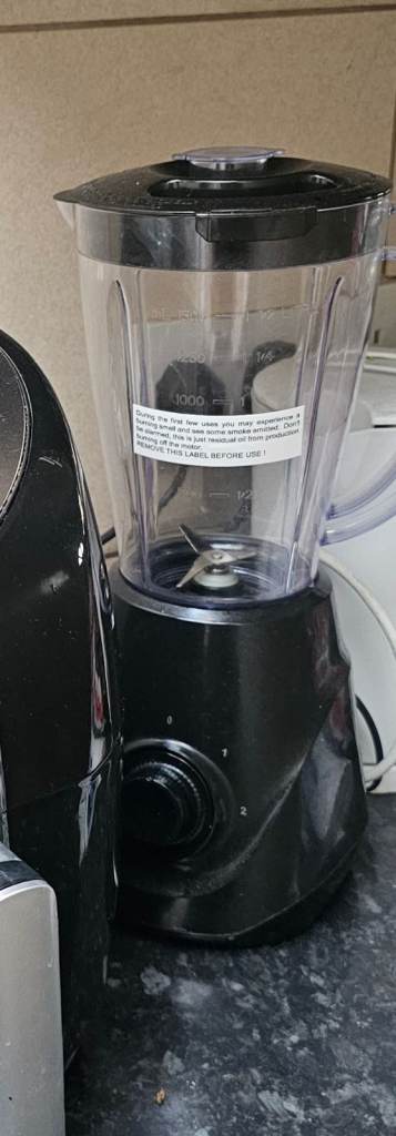 Black Kitchen Blender - Good Working Order