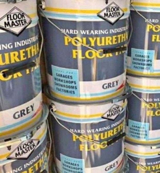 Polyurethane floor paint 
