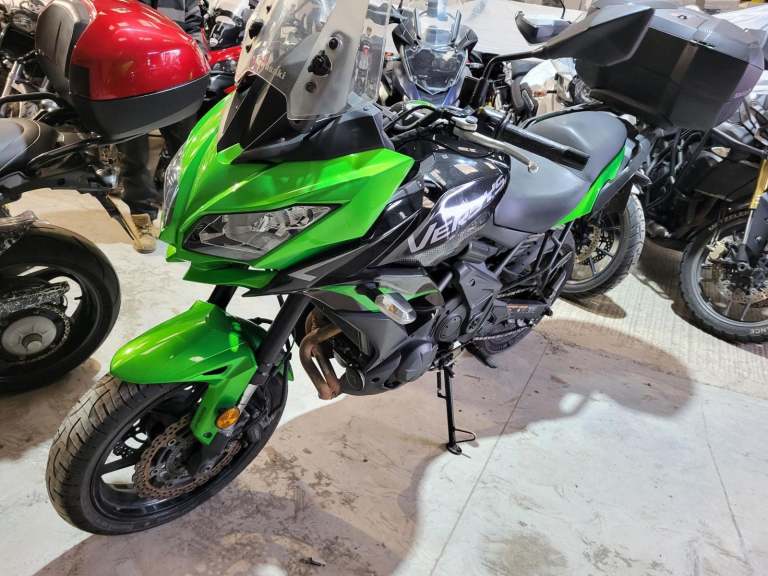 2021 71 KAWASAKI KLE 650 FMFNN VERSYS 650 TOURER STROM LUGGAGE BLACK KLE650