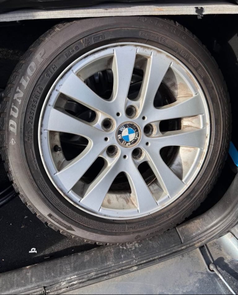 16 inch BMW Rim 5x120 with good tyre 