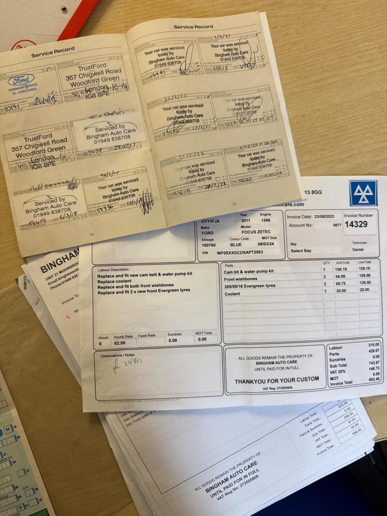 2011 Ford Focus 1.6 Zetec 5dr ESTATE PETROL Manual