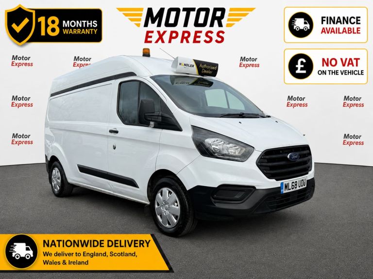 2018 Ford Transit Custom 2.0 TDCi 130ps High Roof Van PANEL VAN Diesel Manual