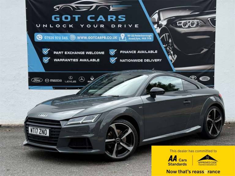 2017 Audi TT 1.8T FSI Black Edition 2dr COUPE PETROL Manual