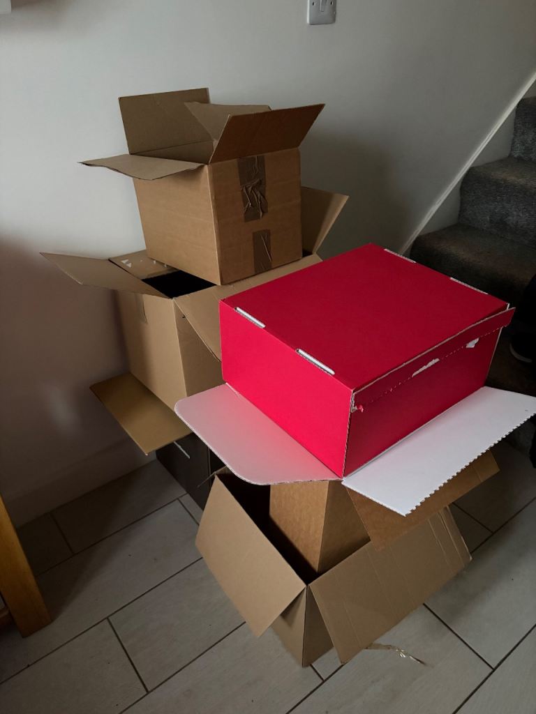 Free cardboard boxes