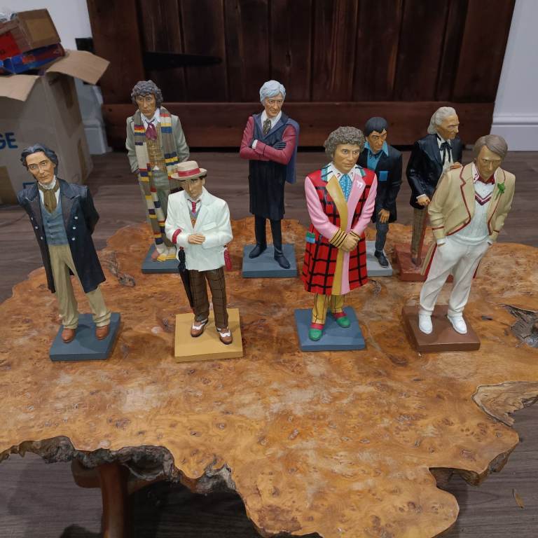 Sheercast Doctor Who Figurines - Set of 8