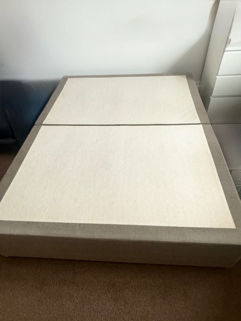 King size divan bed base with storage NO Mattress