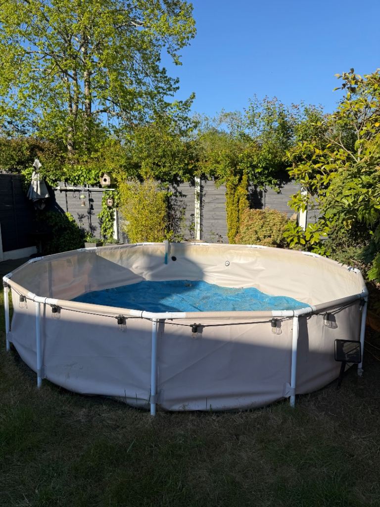 Bestway 3.4m Steel Frame Pool + Filter Pump – Full Setup / open to Offers 