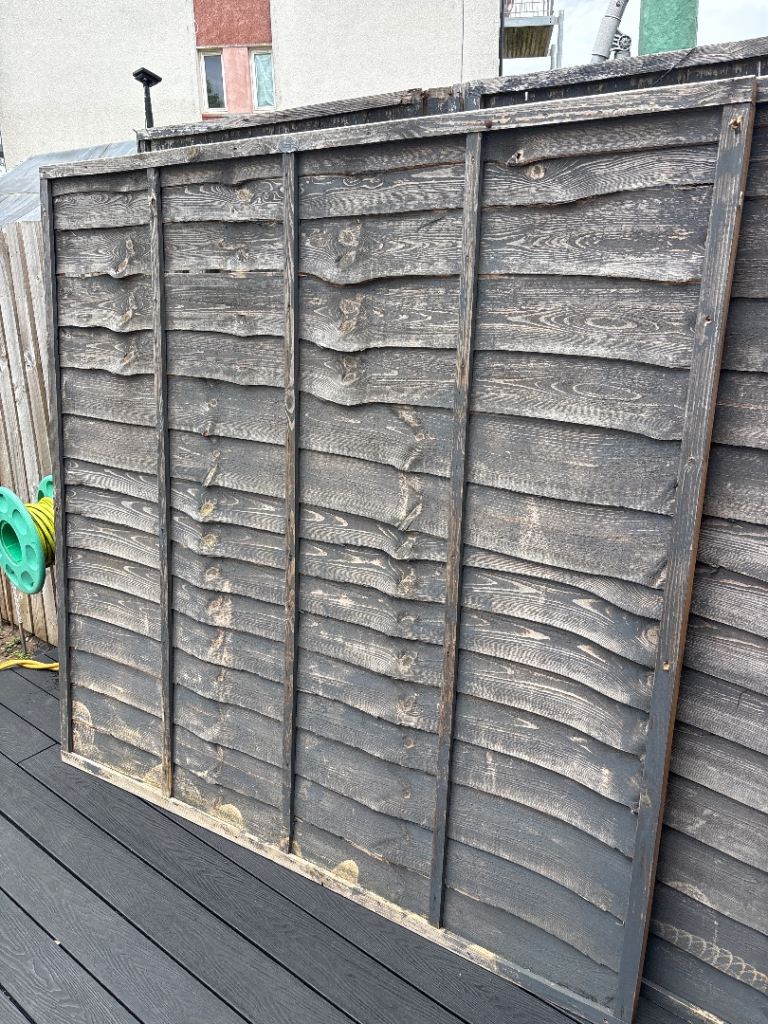 Fence panels 3no.