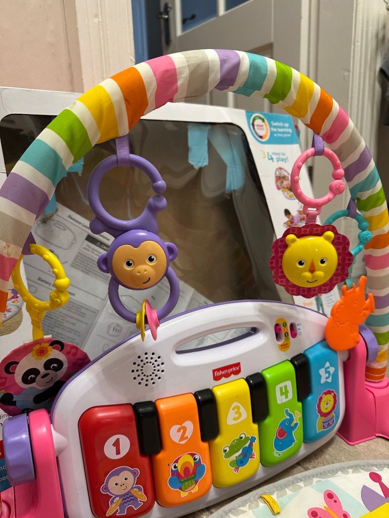 Fisher-Price Deluxe Kick & Play Piano Gym baby activity mat