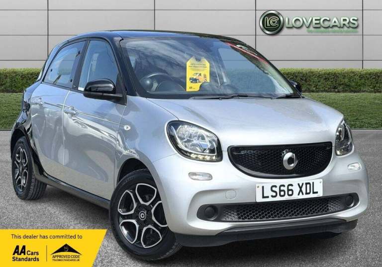 2016 smart forfour 1.0 Prime (Premium) Hatchback 5dr Petrol Manual Euro 6 (s/s) (71 ps) Hatchback...