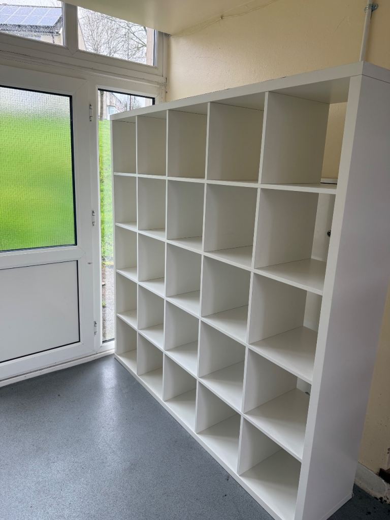 6ft x 6ft Large Bookcase / Shelving Unit – Great Storage Solution