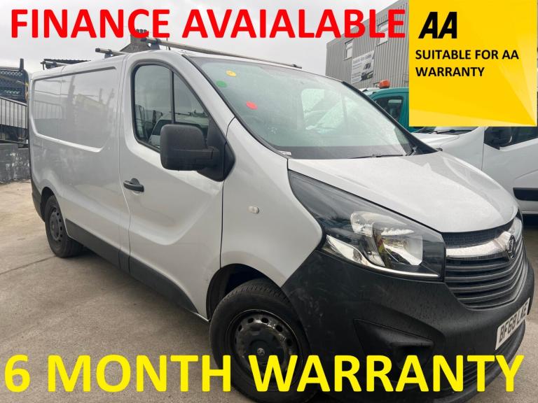 2018 Vauxhall Vivaro 2700 1.6CDTI 95PS H1 Van [Start Stop] PANEL VAN Diesel Manual