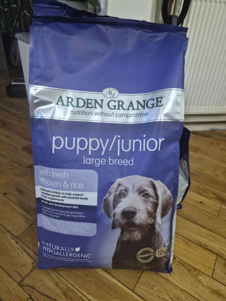 Arden Grange puppy/junior large breed 12kg kibble